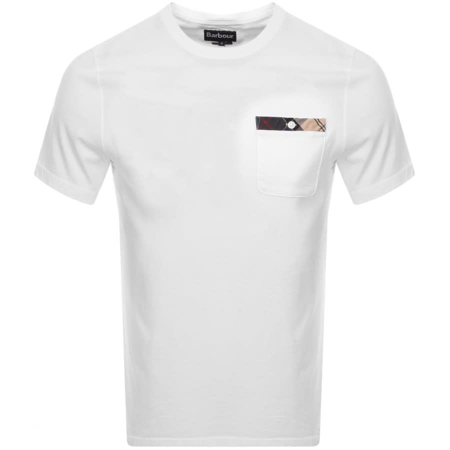 Alternative Image for ProductBarbour Durness T Shirt White1